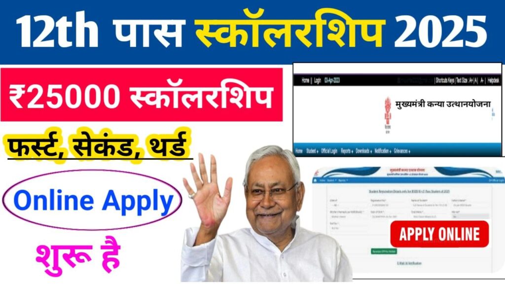 Bihar Board 12th Scholarship 2025 Online Apply Start