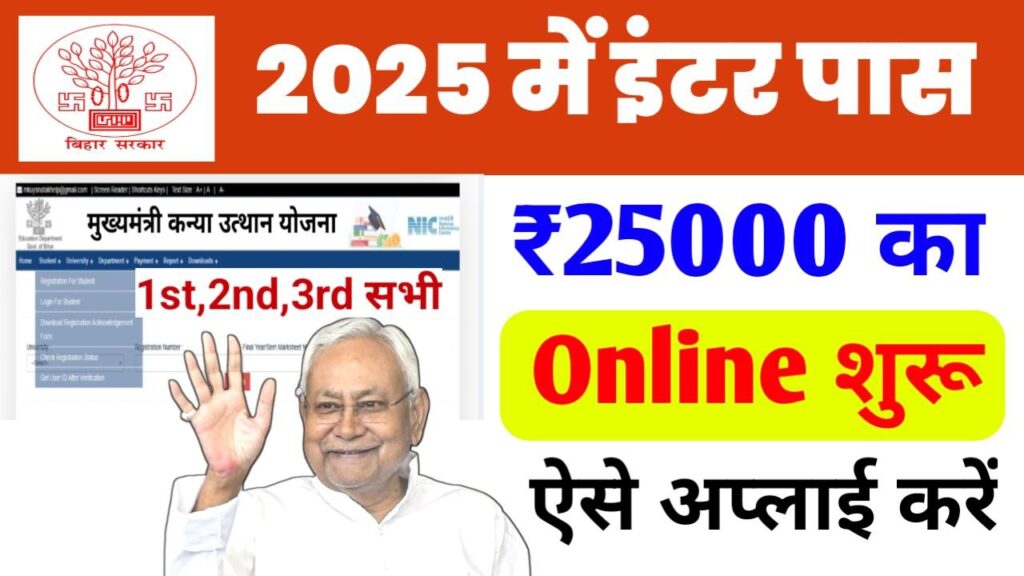 Bihar Board Inter Scholarship 2025 Online Apply